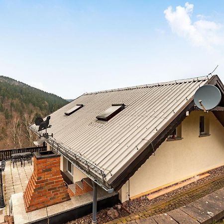 Majestic Holiday Home With Jacuzzi Unterschönau 외부 사진