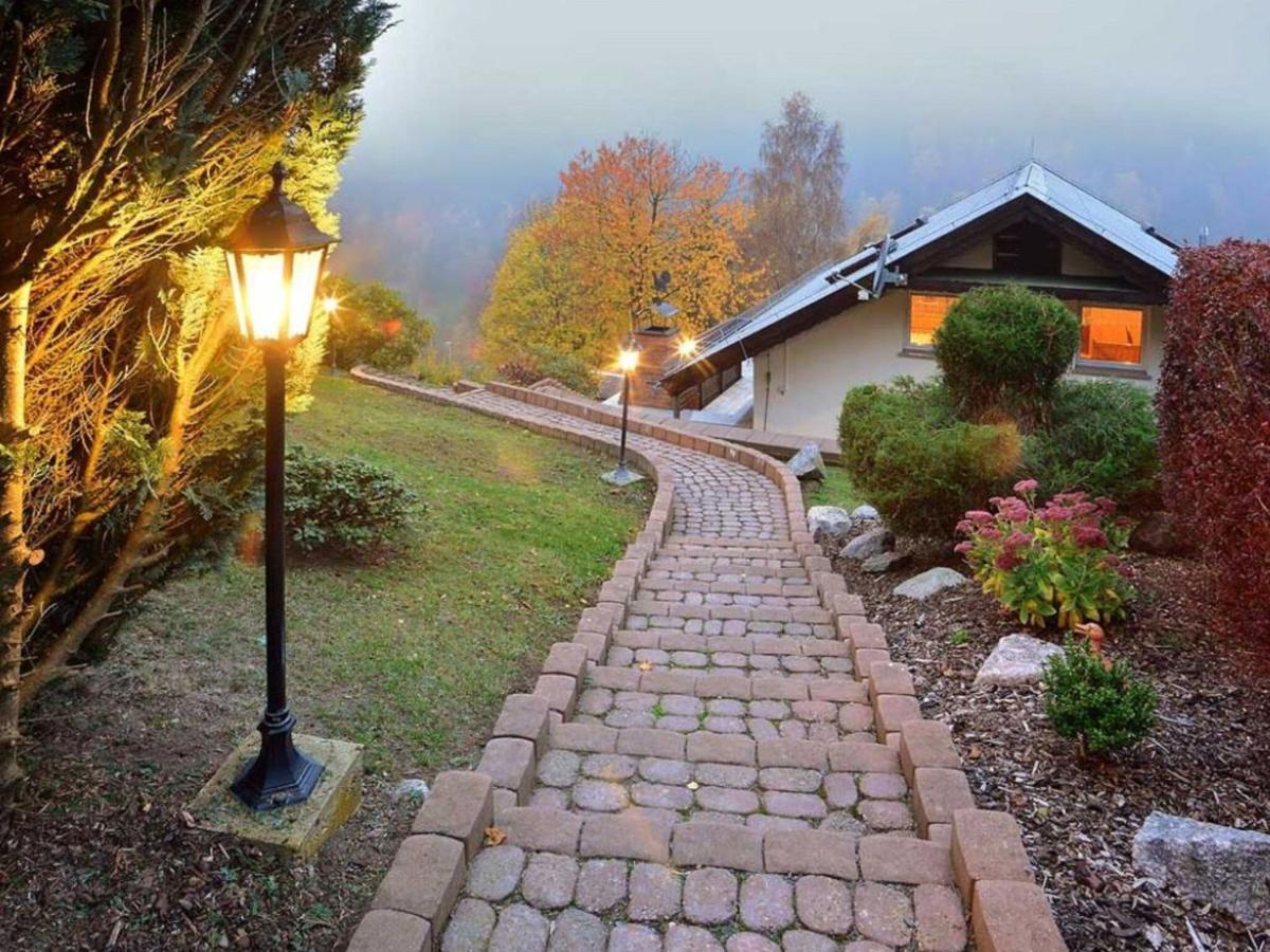 Majestic Holiday Home With Jacuzzi Unterschönau 외부 사진